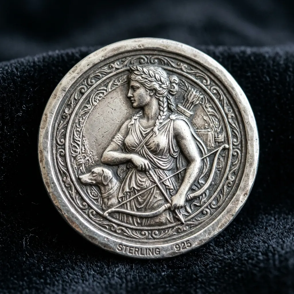 Bassorilievo artistico argento 925